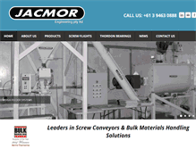 Tablet Screenshot of jacmor.com.au